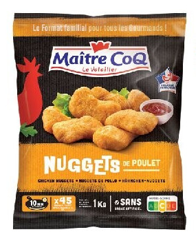 Nuggets de poulet surgelés