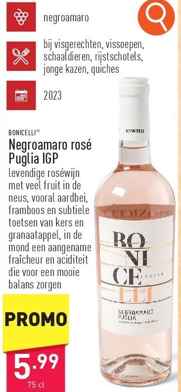 Negroamaro rosé Puglia IGP