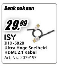 IHD-5020 Ultra Hoge Snelheid HDMI 2.1 Kabel
