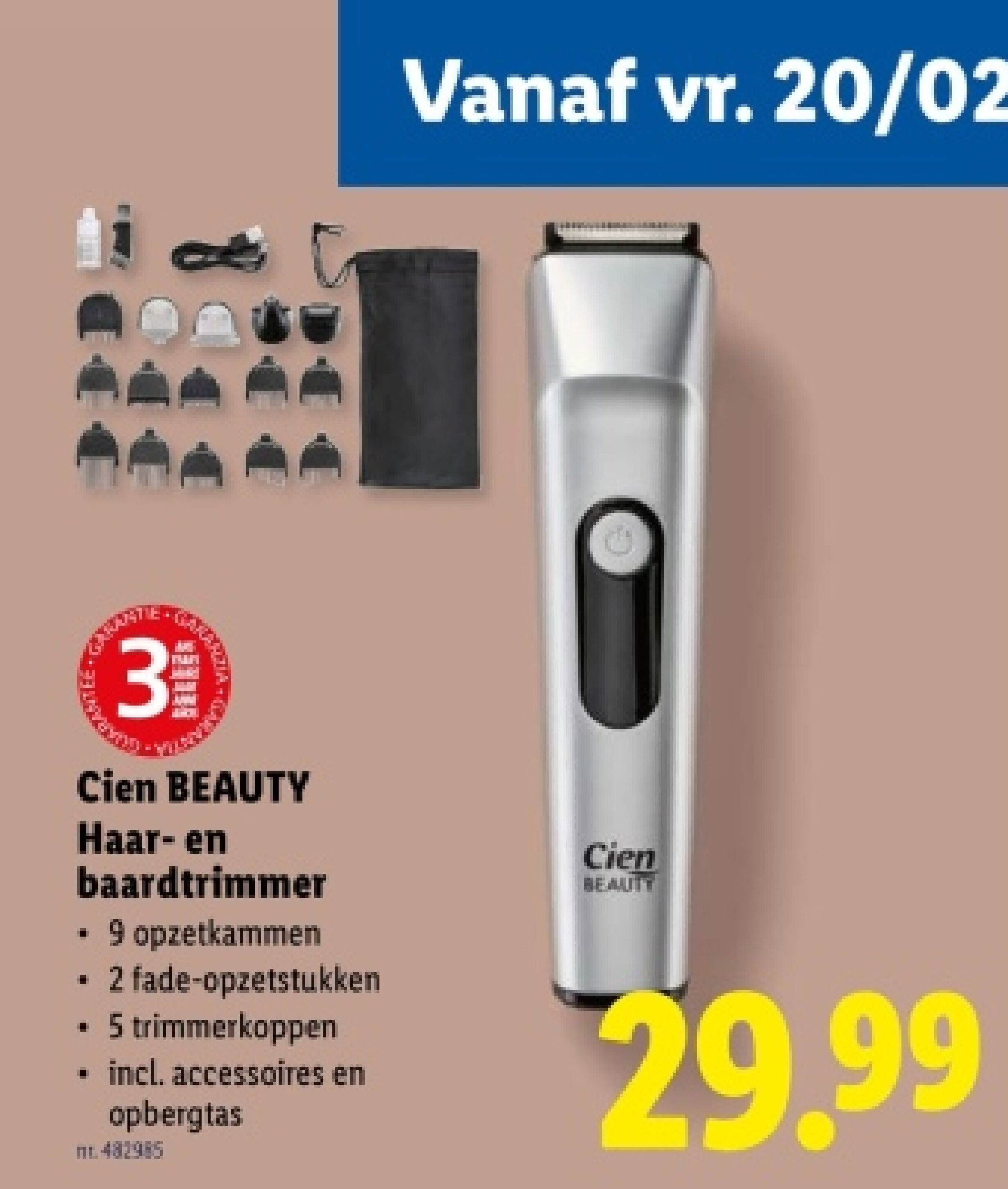Haar-en baardtrimmer