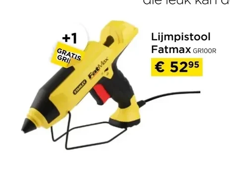 Lijmpistool Fatmax GR100R