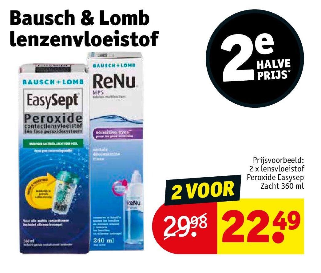Bausch & Lomb lenzenvloeistof