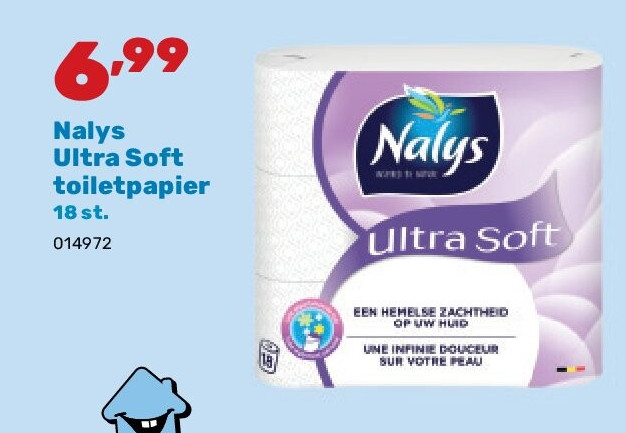Nalys Ultra Soft toiletpapier 18 st.