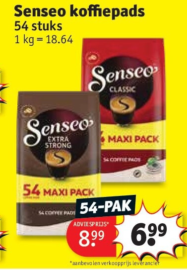 Senseo koffiepads