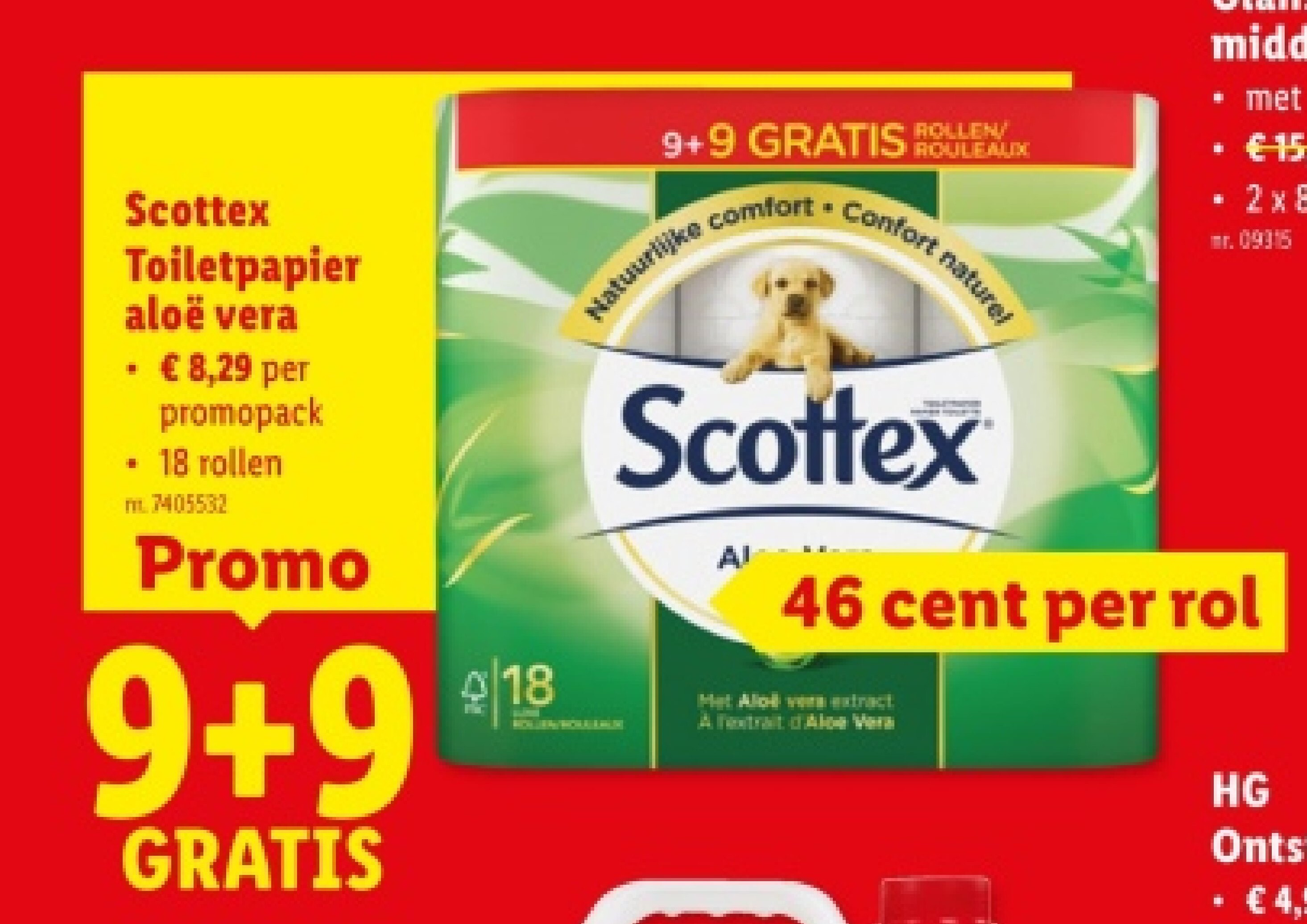 Toiletpapier aloë vera