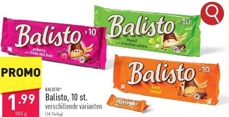 Balisto, 10 st.