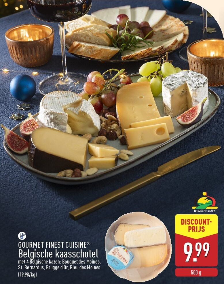 Belgische kaasschotel