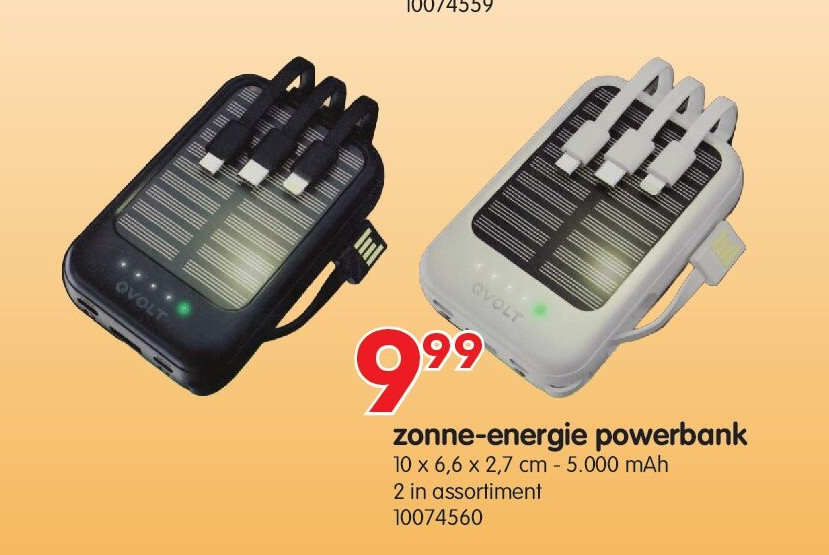 zonne-energie powerbank