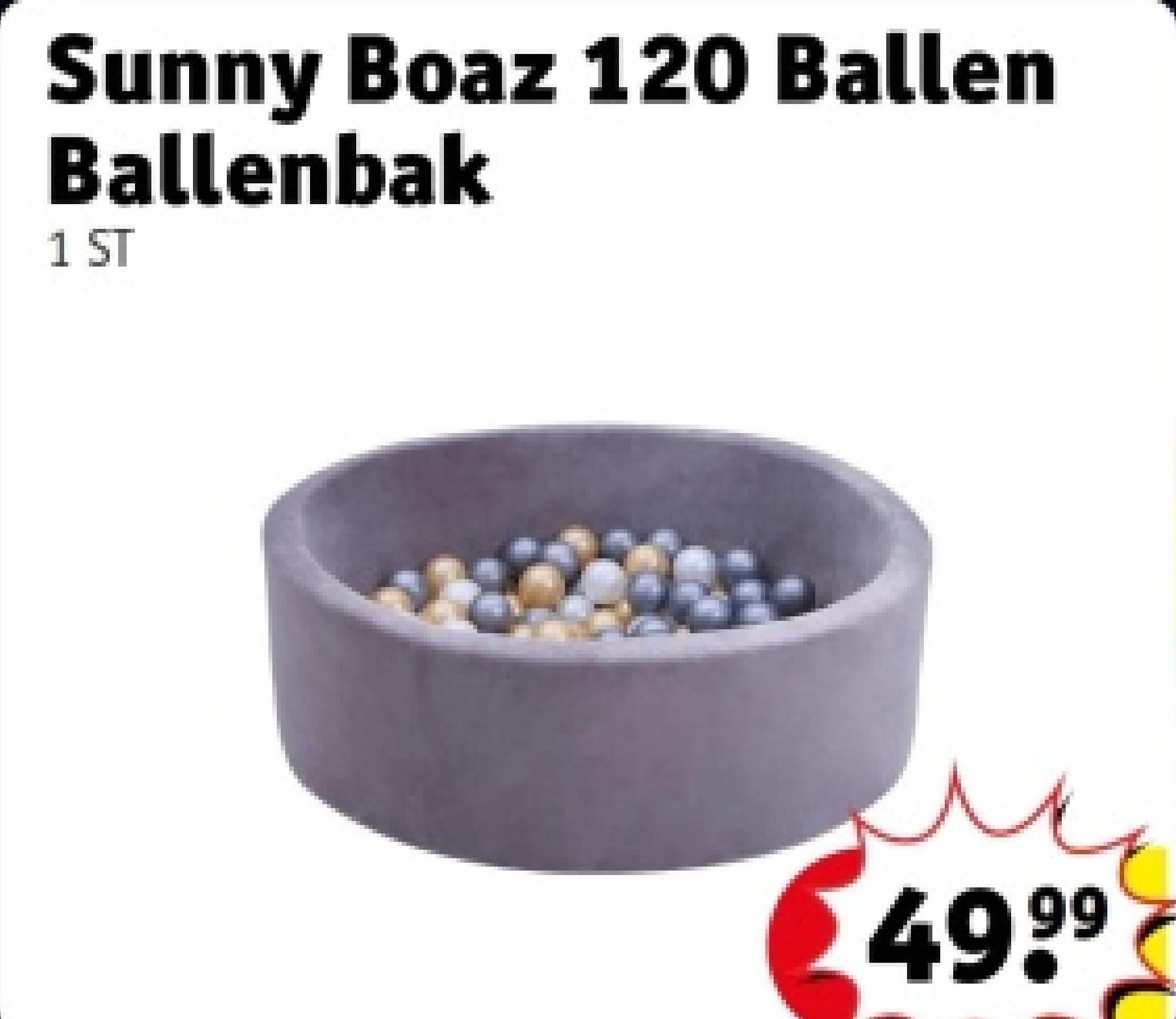 Sunny Boaz 120 Ballen Ballenbak