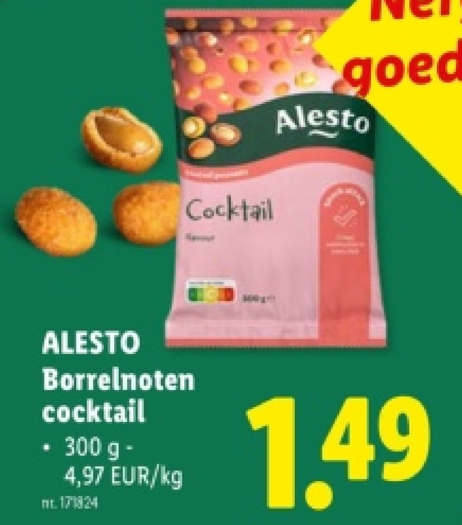 Borrelnoten cocktail