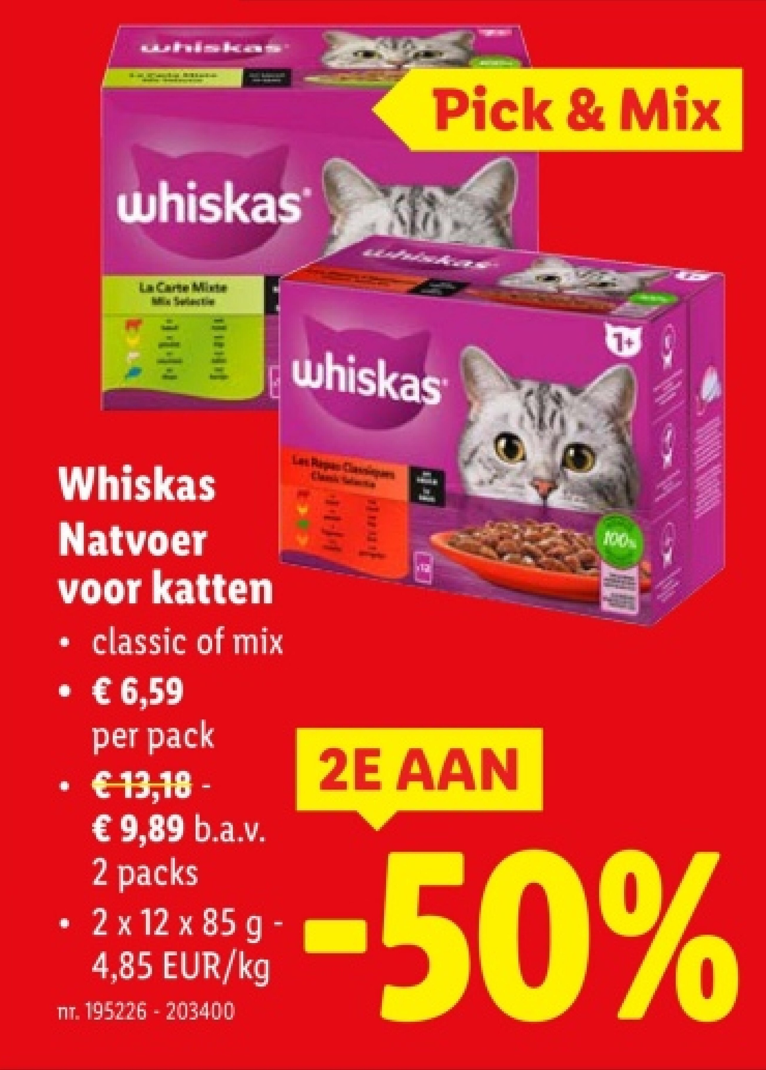 Natvoer voor katten