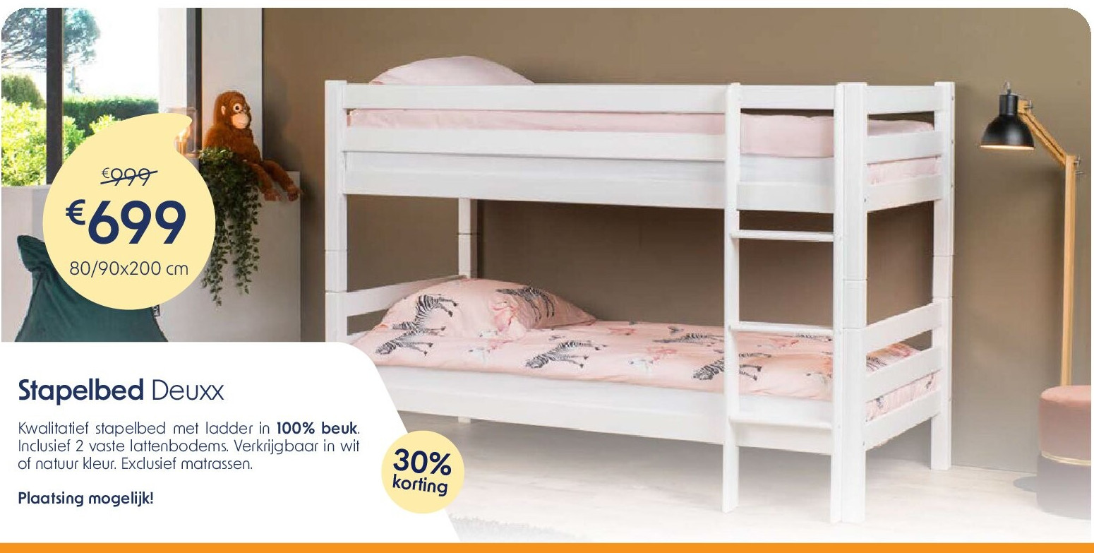 Stapelbed Deuxx