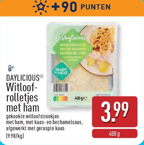 Witloof­­­ rolletjes metham