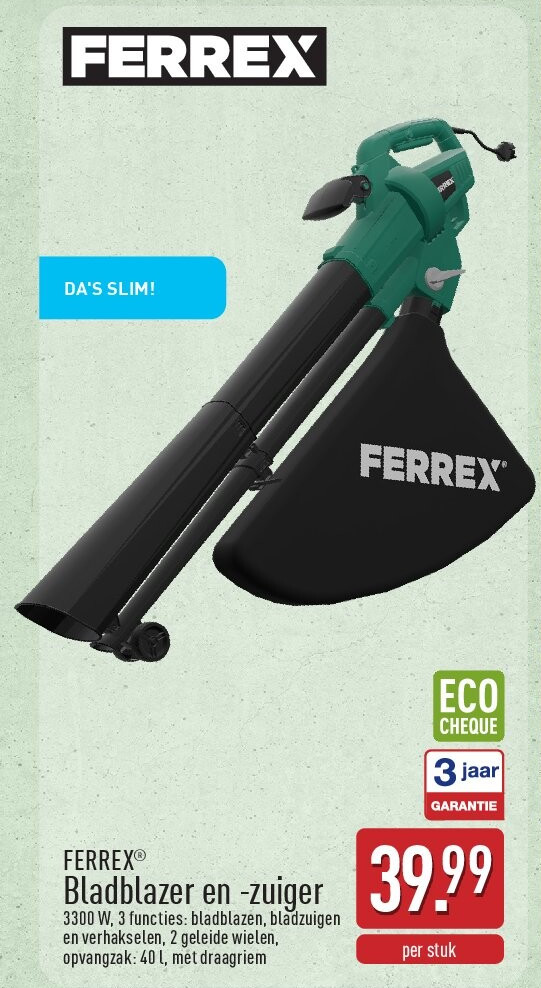 Bladblazer en -zuiger