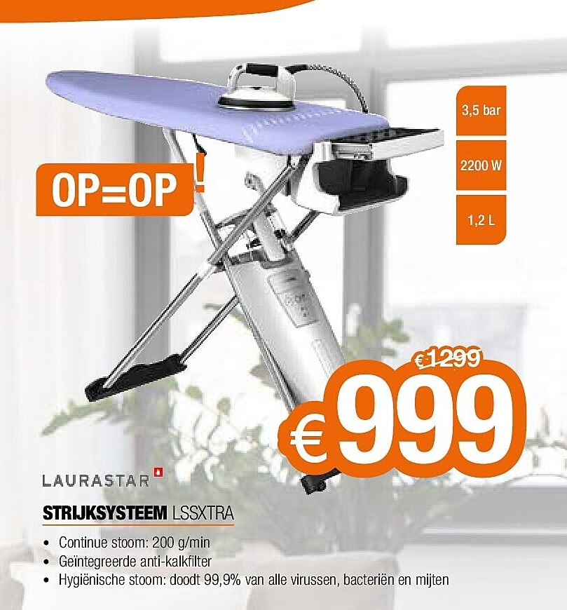 STRIJKSYSTEEM LSSXTRA