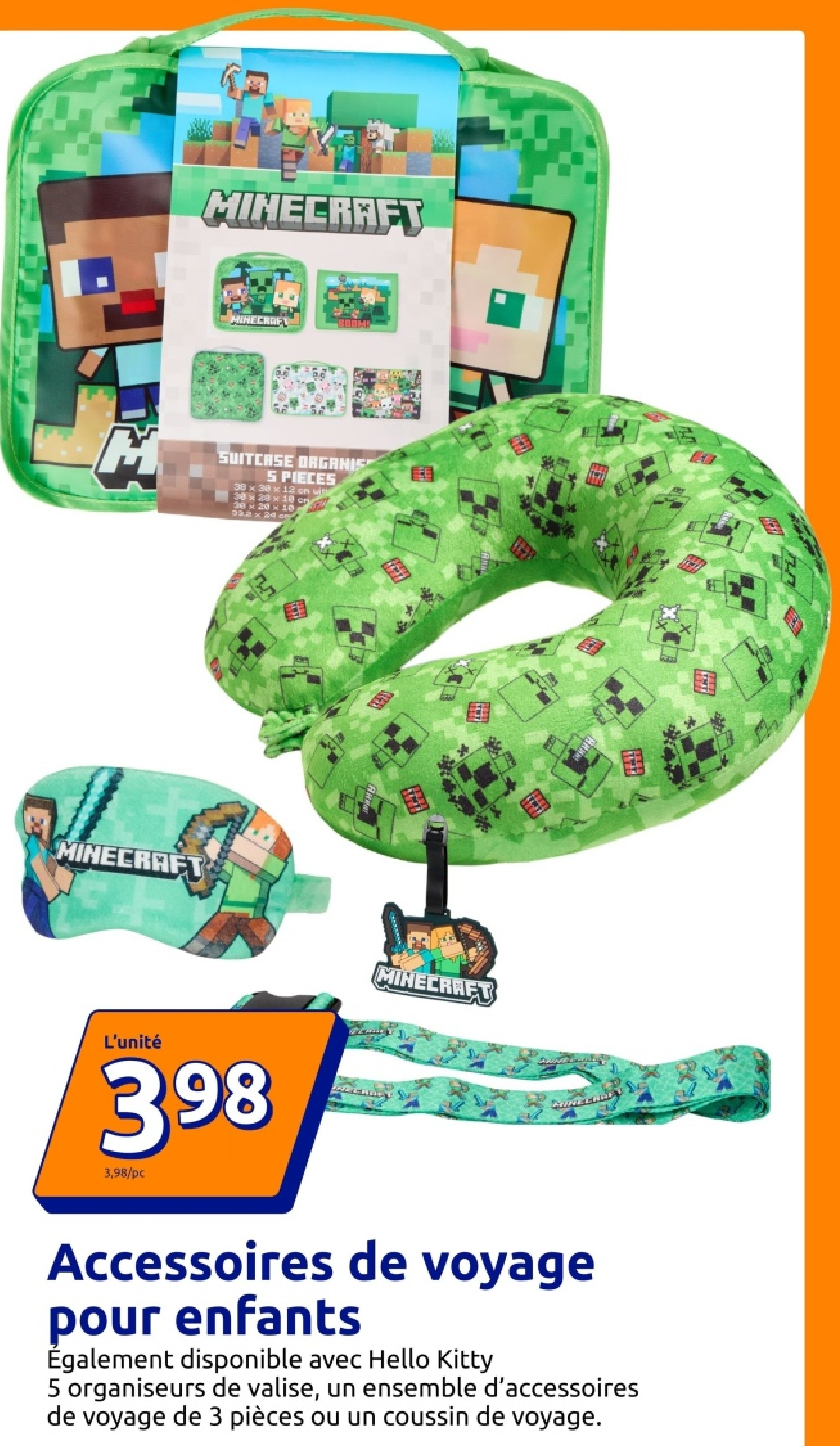 Accessoires de voyage pour enfants