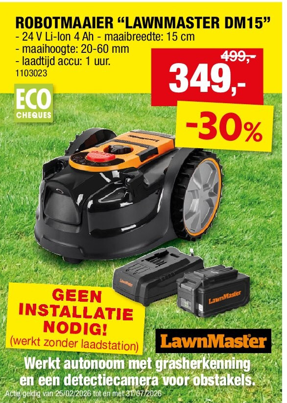 ROBOTMAAIER “LAWNMASTER DM15”
