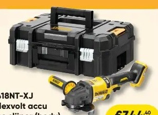 DCG418NT-XJ 54V Flexvolt accu haakse slijper (body)