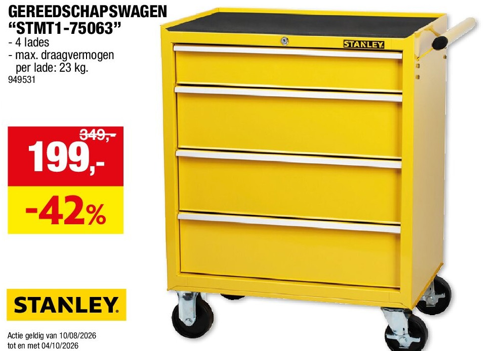 GEREEDSCHAPSWAGEN “STMT1-75063”