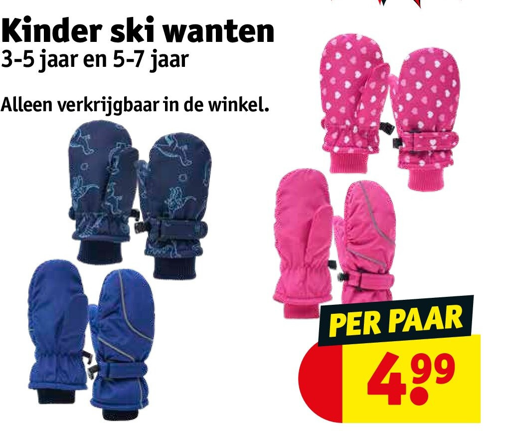 Kinder ski wanten