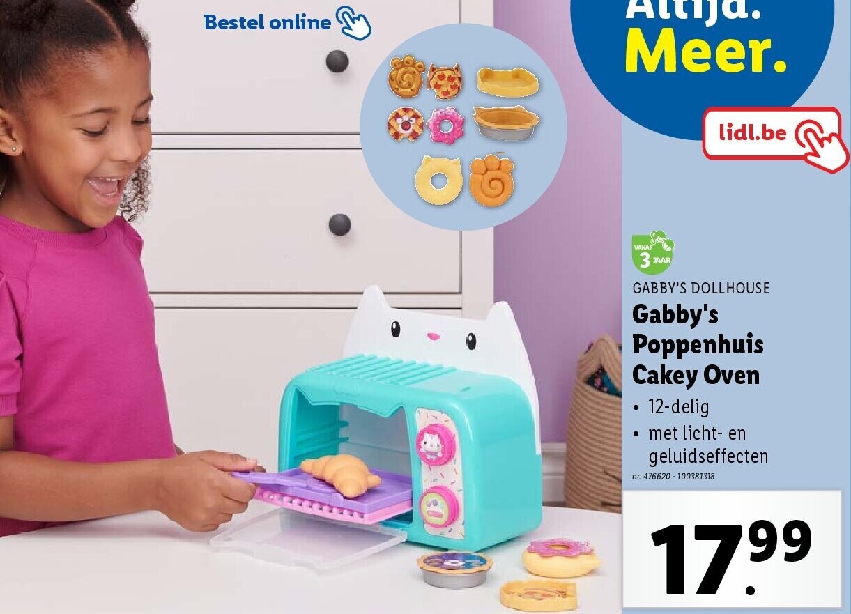 Gabby's Poppenhuis Cakey Oven