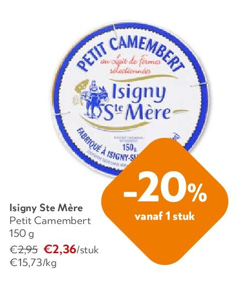Isigny Ste Mère Petit Camembert 150 g