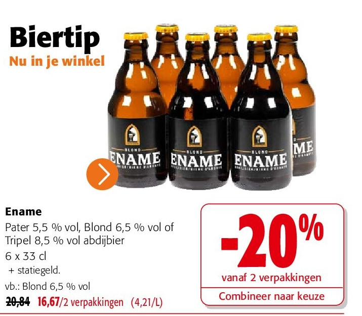 Ename Blond 6,5 % vol