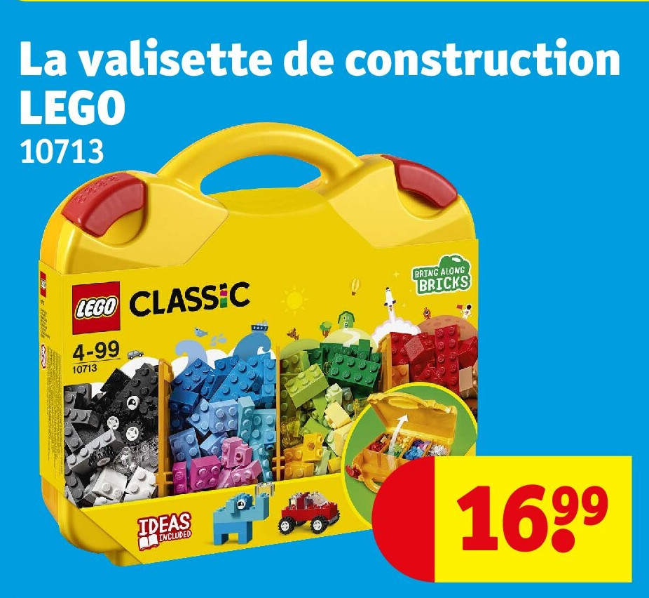 La valisette de construction LEGO