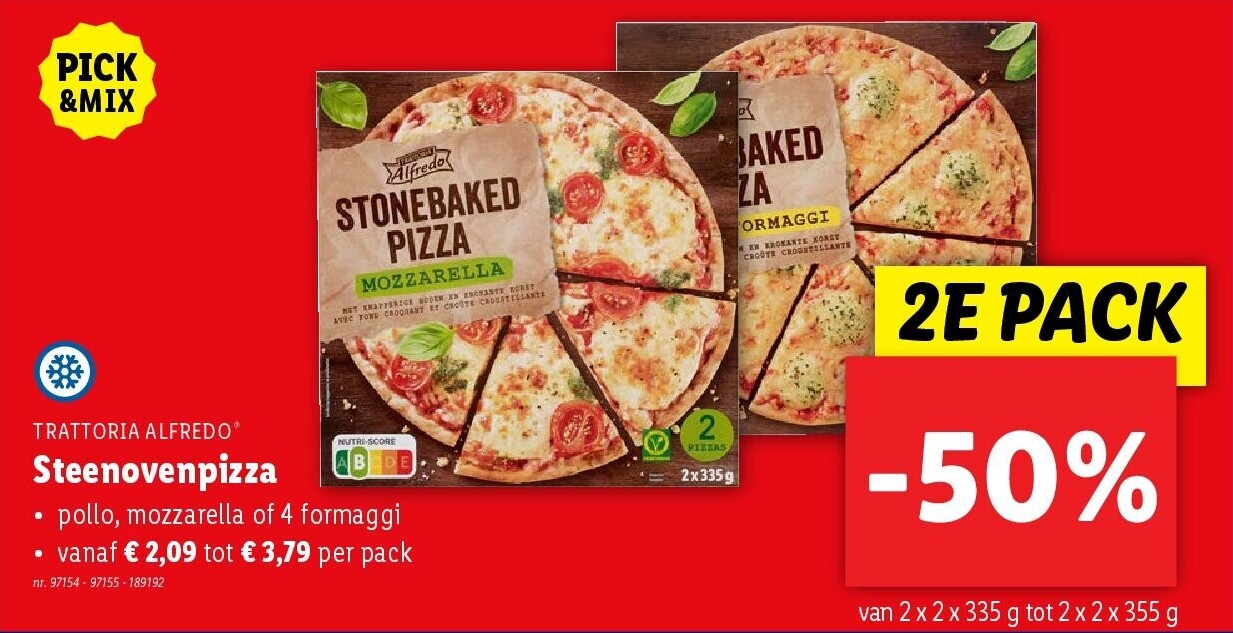 Steenovenpizza