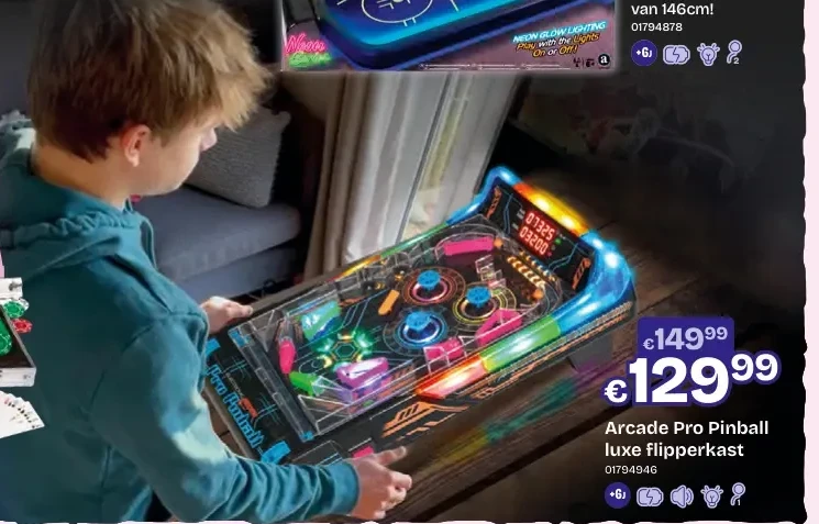 Arcade Pro Pinball luxe flipperkast