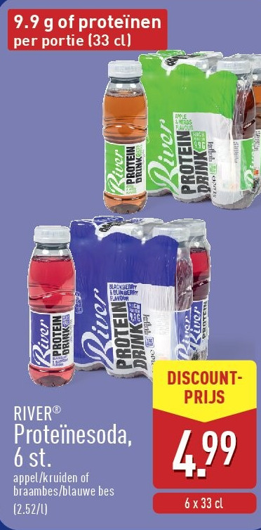 Proteïnesoda, 6st.