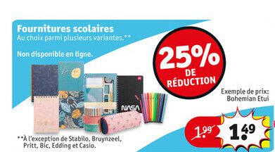 Fournitures scolaires