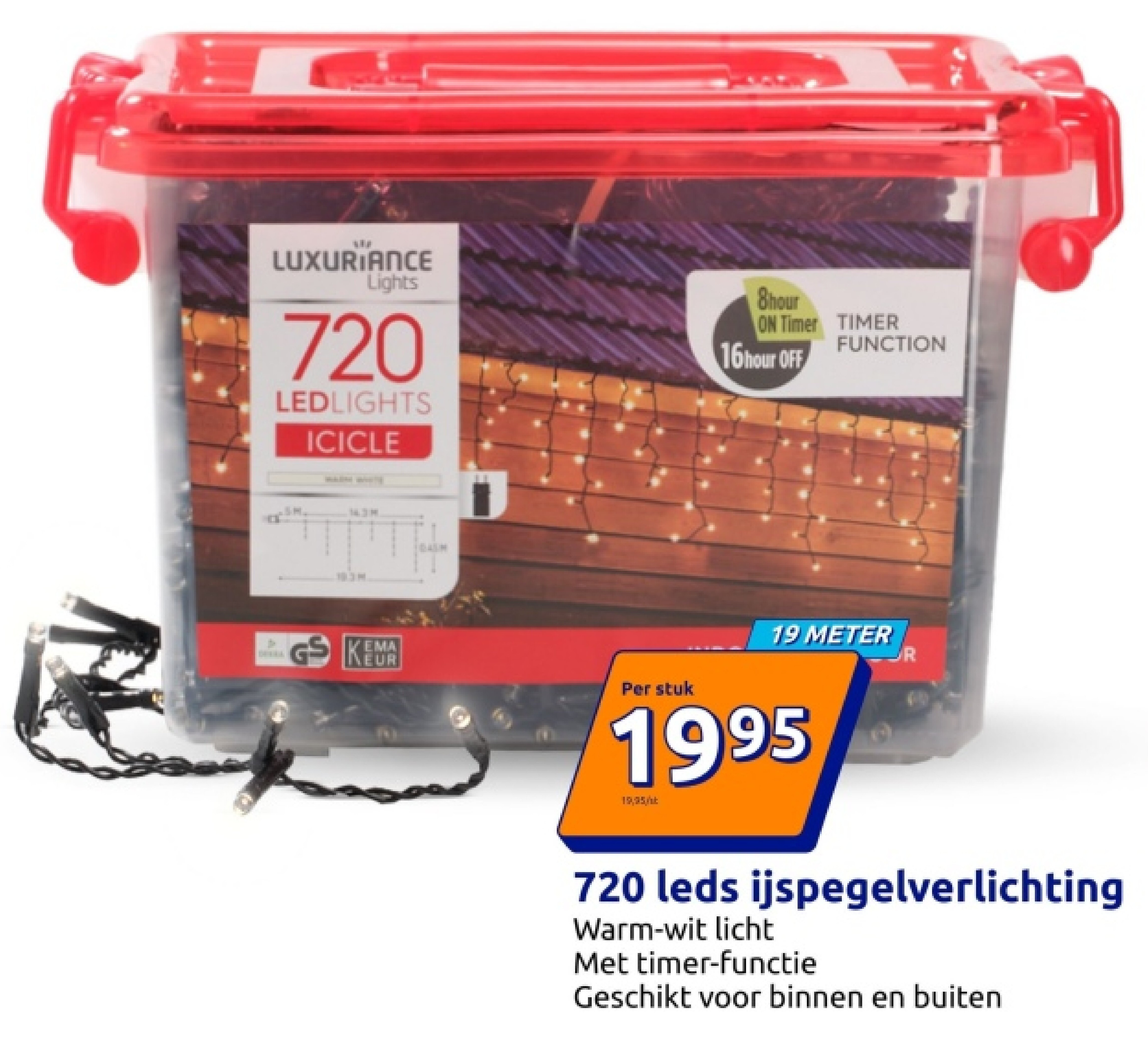 720 leds ijspegelverlichting