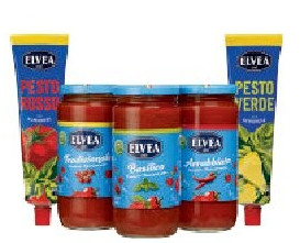 Elvea pesto of pastasaus naar keuze