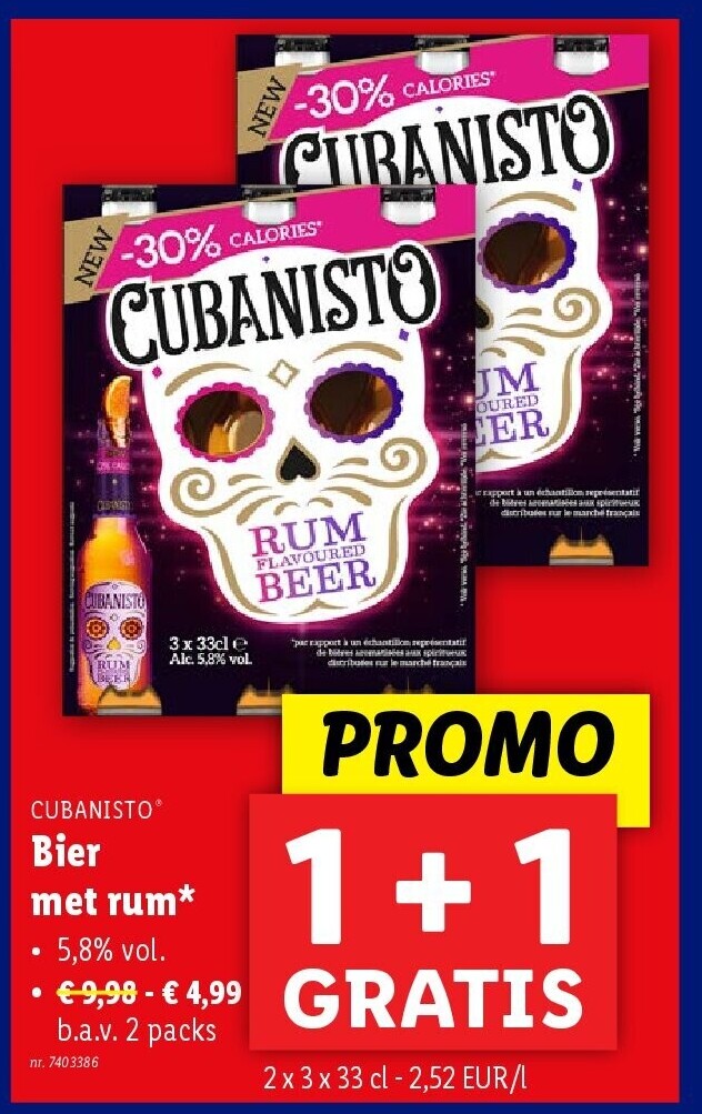 Bier met rum