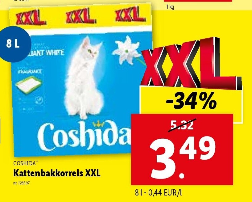 Kattenbakkorrels XXL