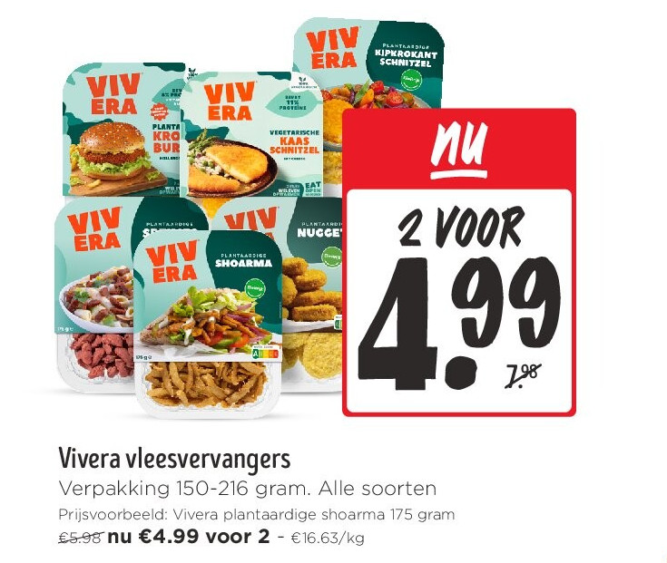 Vivera vleesvervangers