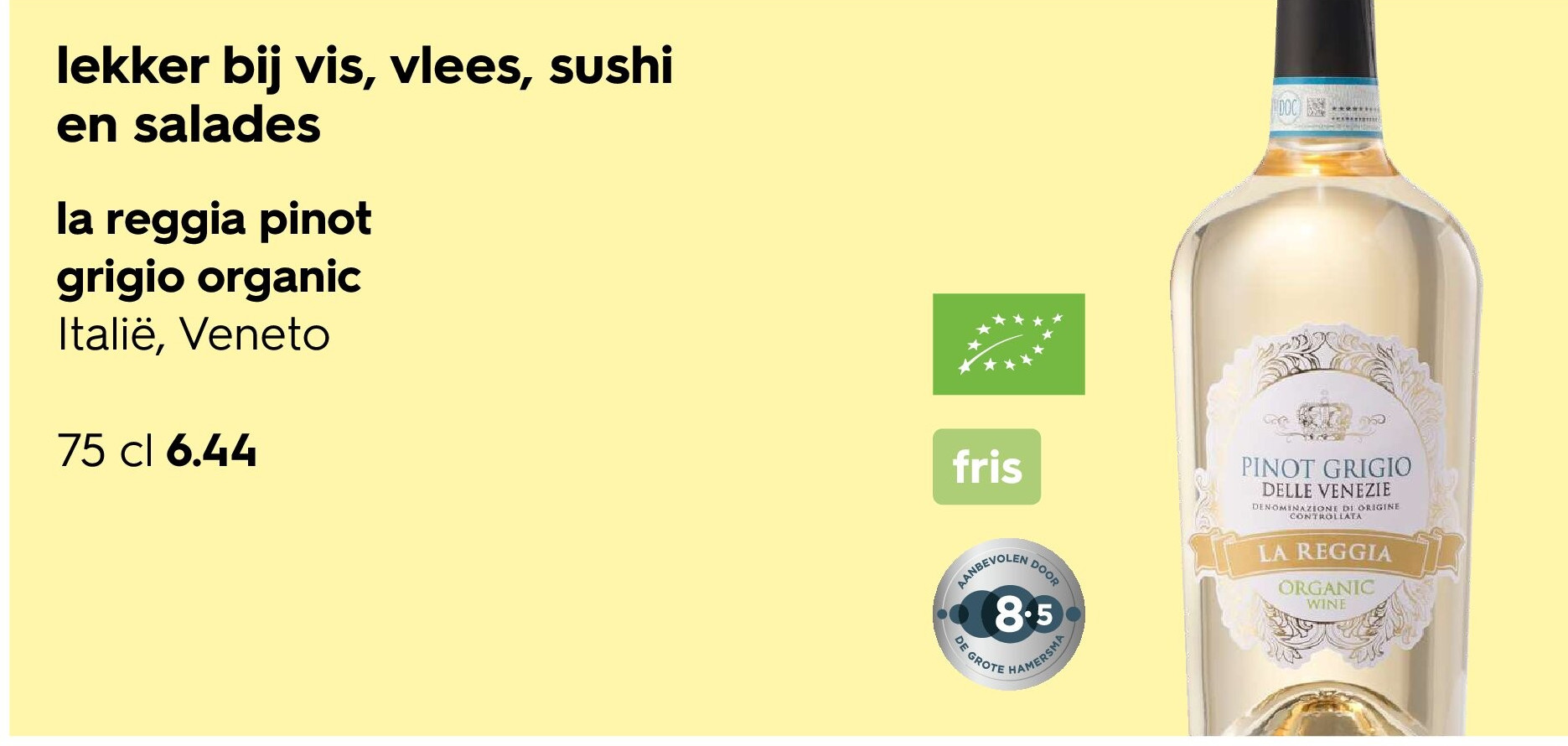 lekker bij vis, vlees, sushi en salades