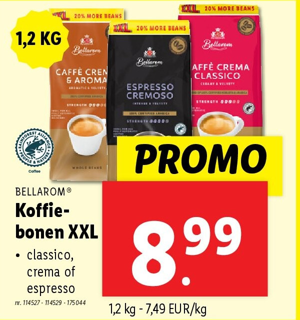 Koffiebonen XXL