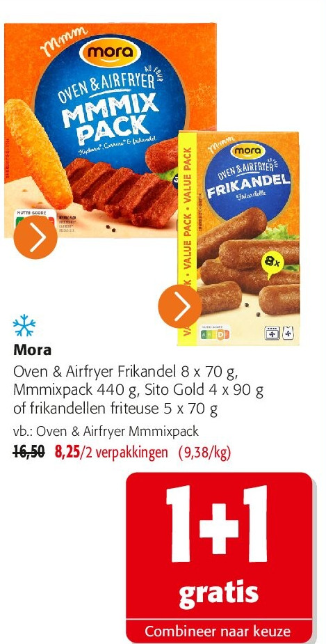 Mora Oven & Airfryer Frikandel 8 x 70 g