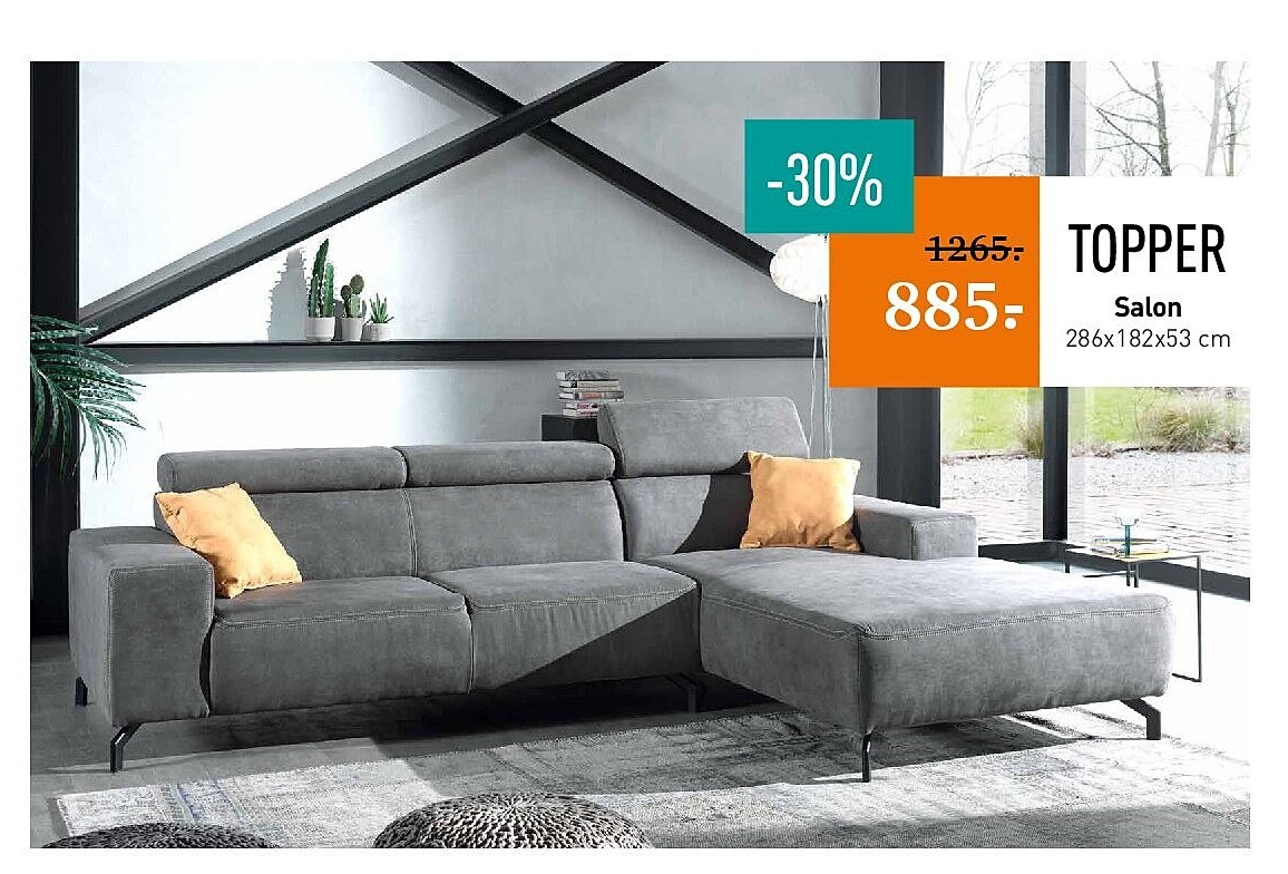 TOPPER Salon 286x182x53 cm
