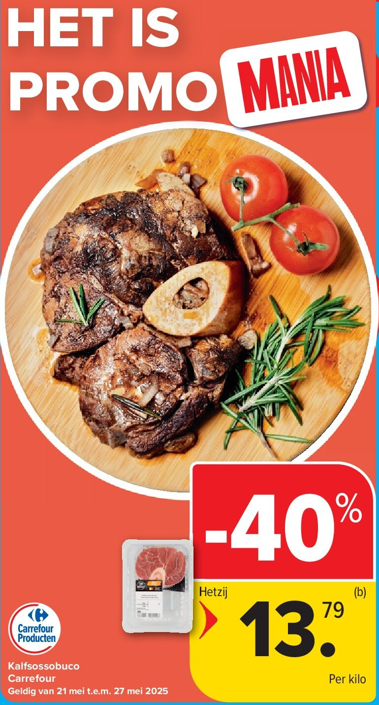 Kalfsossobuco Carrefour