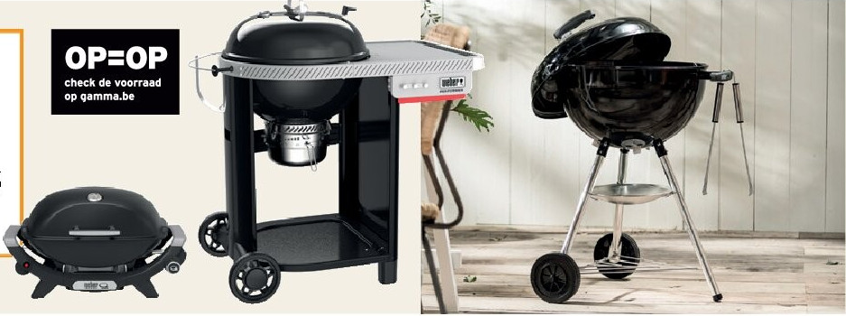 Weber barbecues