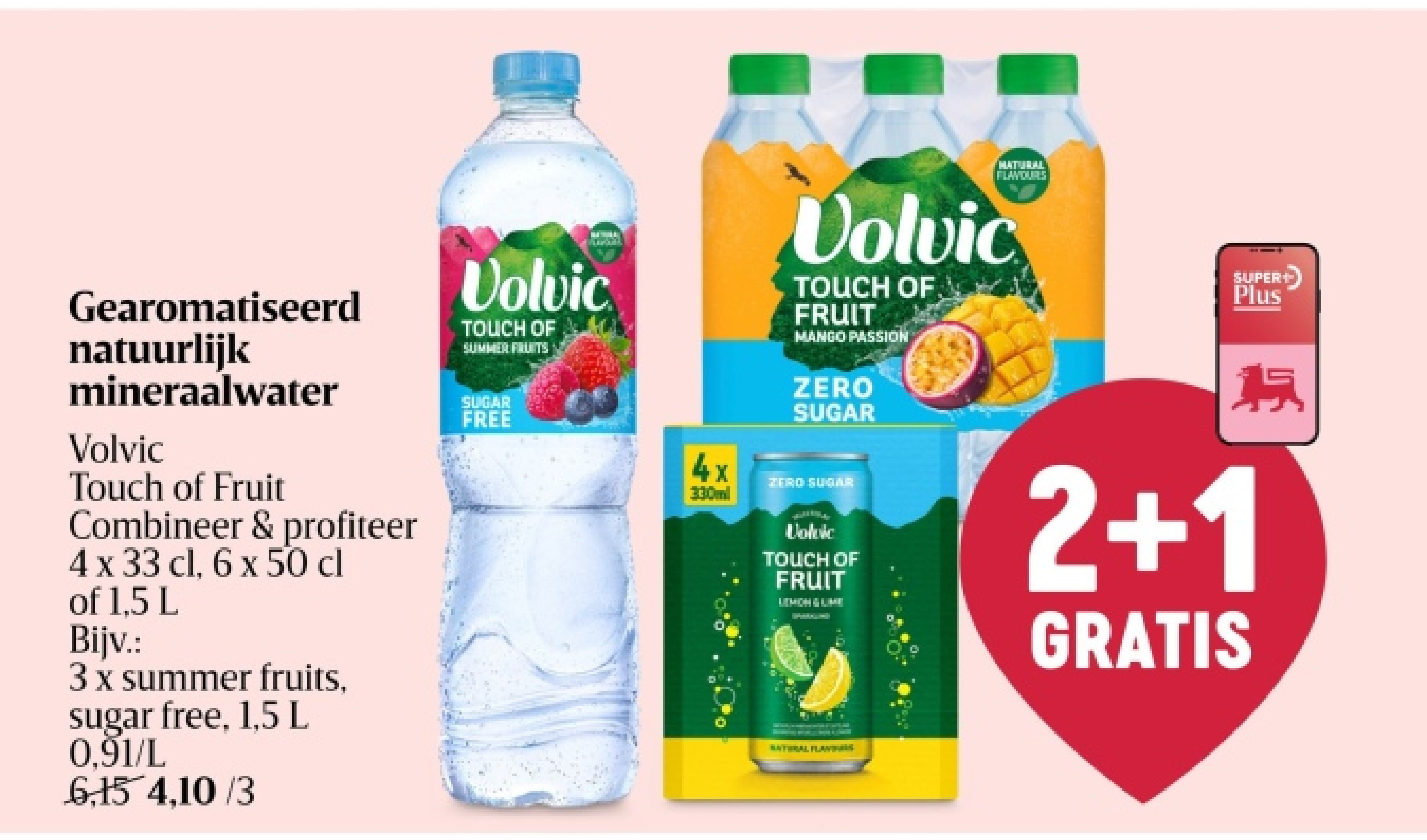 Gearomatiseerd natuurlijk mineraalwater