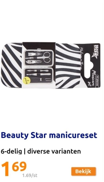 Beauty Star manicureset