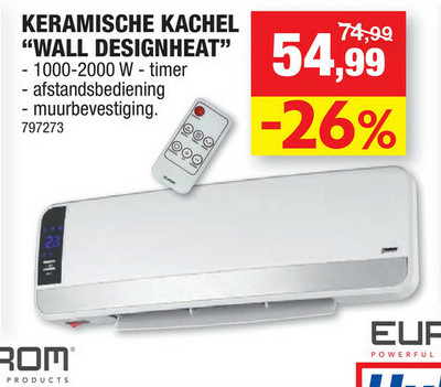 KERAMISCHE KACHEL "WALL DESIGNHEAT"