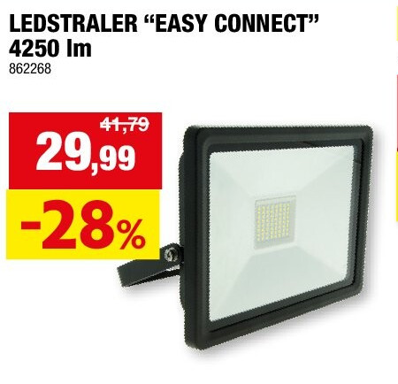 LEDSTRALER “EASY CONNECT” 4250 lm