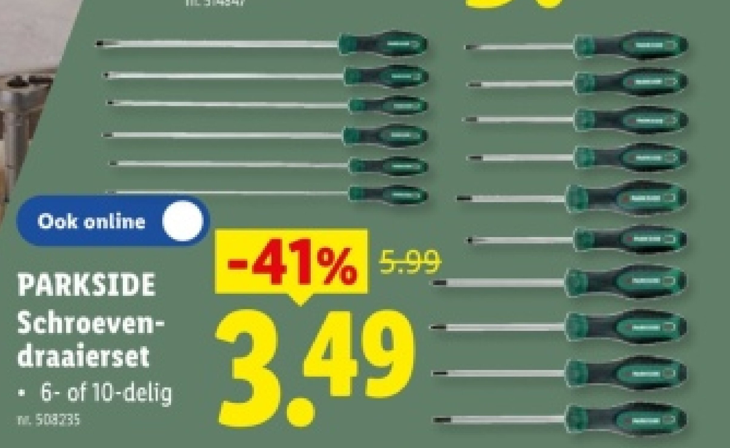 Schroevendraaierset