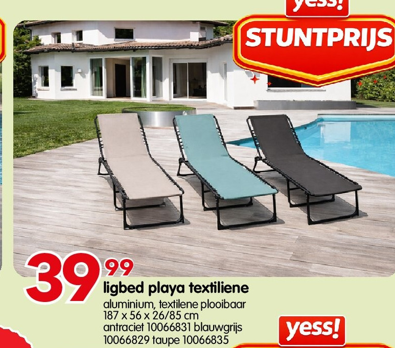 ligbed playa textiliene