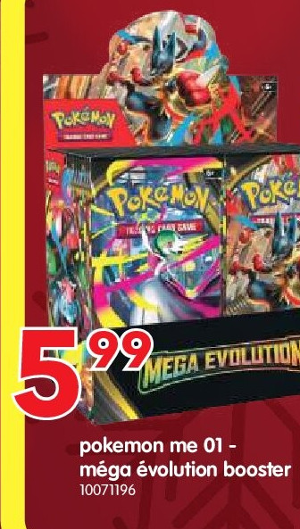 pokemon me 01 - méga évolution booster